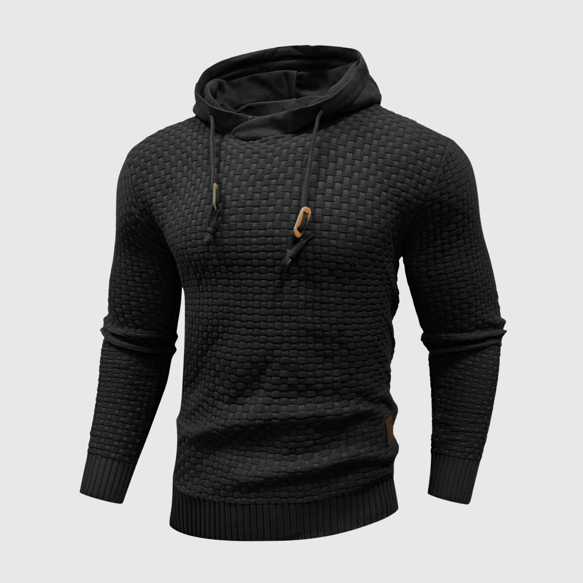 Charlie - Ribbed Casual Hoodie