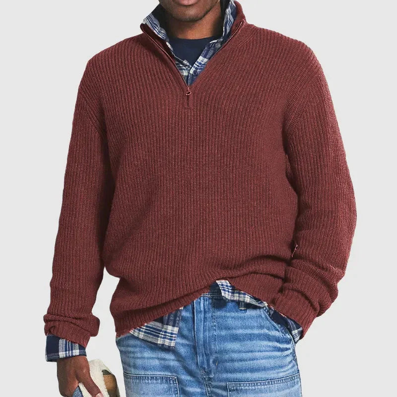 Martin | Half Zip Sweater