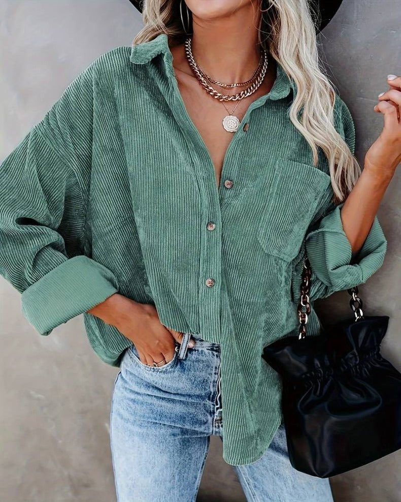 Ellie | Vintage Corduroy Shirt