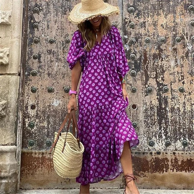 Erin | Boho Maxi Dress