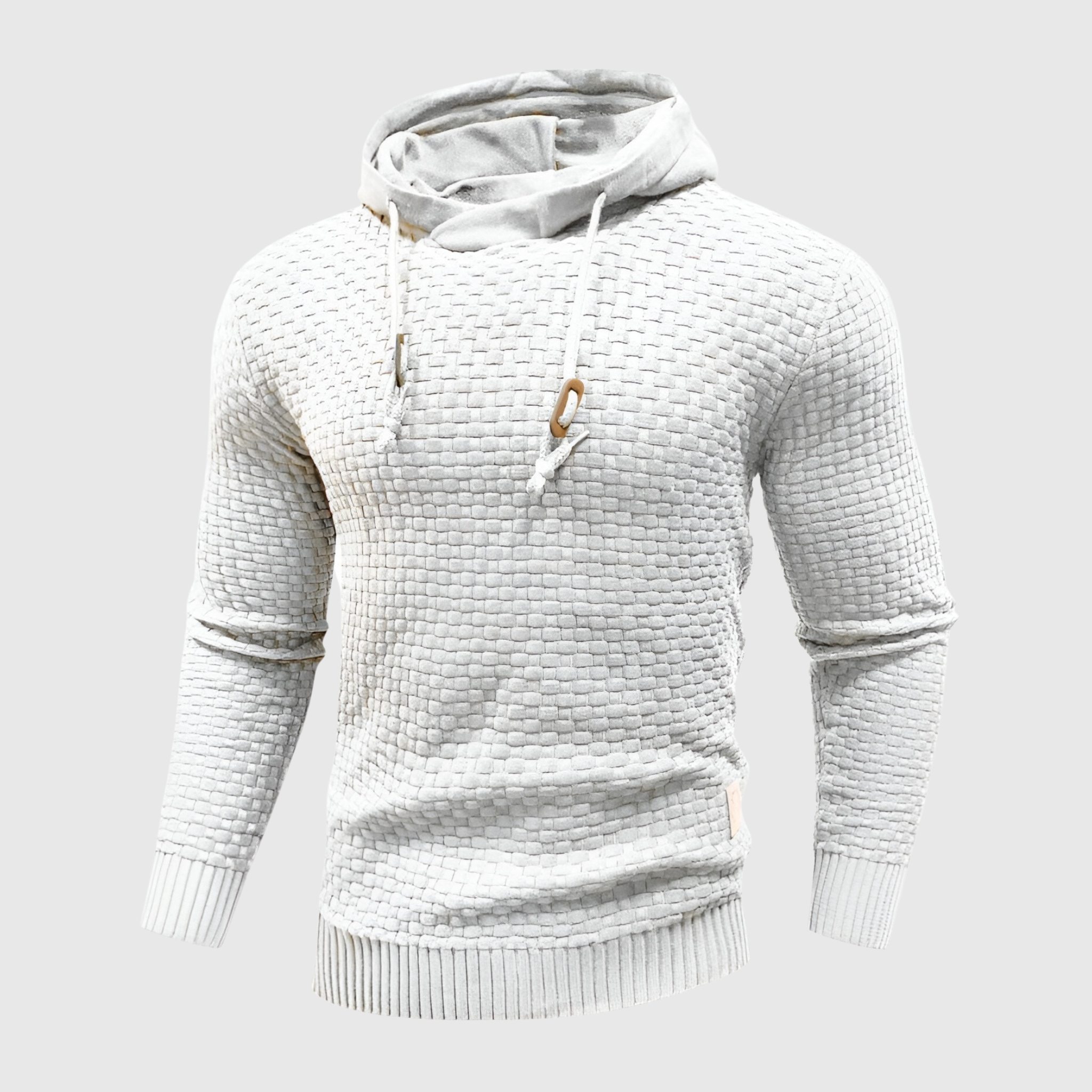 Charlie - Ribbed Casual Hoodie