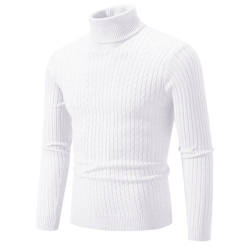 Luca™ | High Collar Casual Sweater