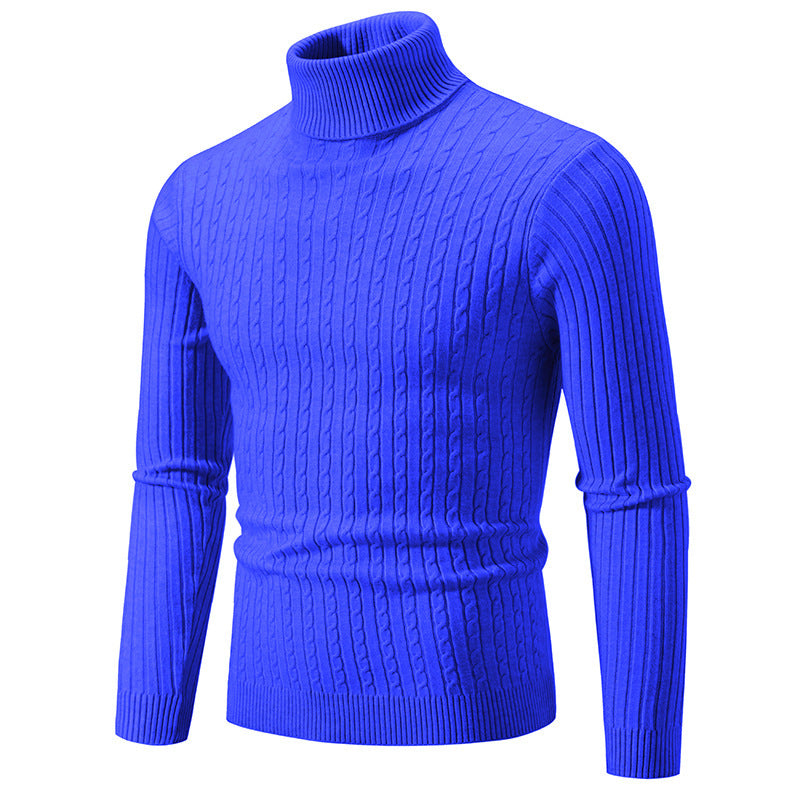 Luca™ | High Collar Casual Sweater