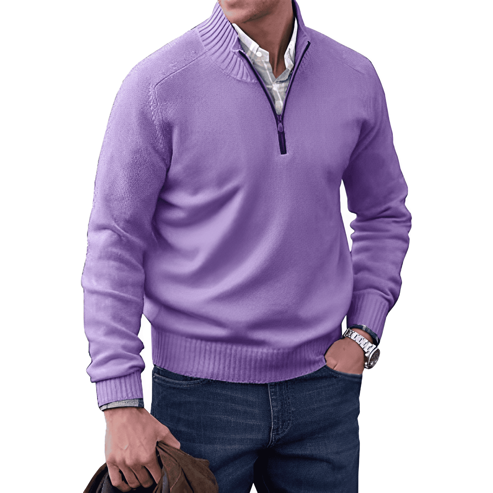 Noah | Quarter-Zip Sweater