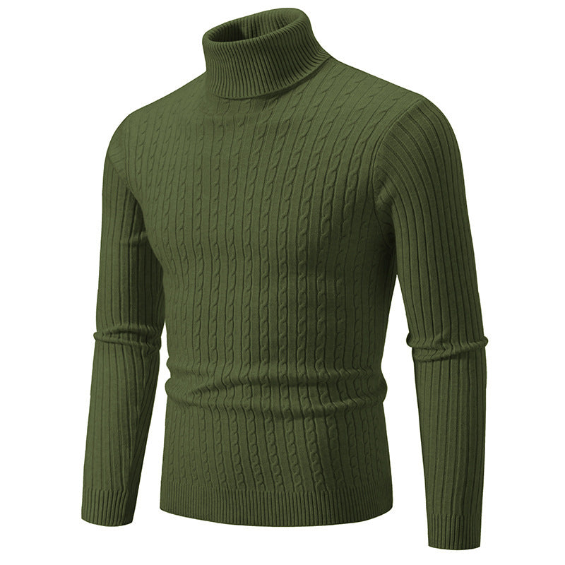 Luca™ | High Collar Casual Sweater