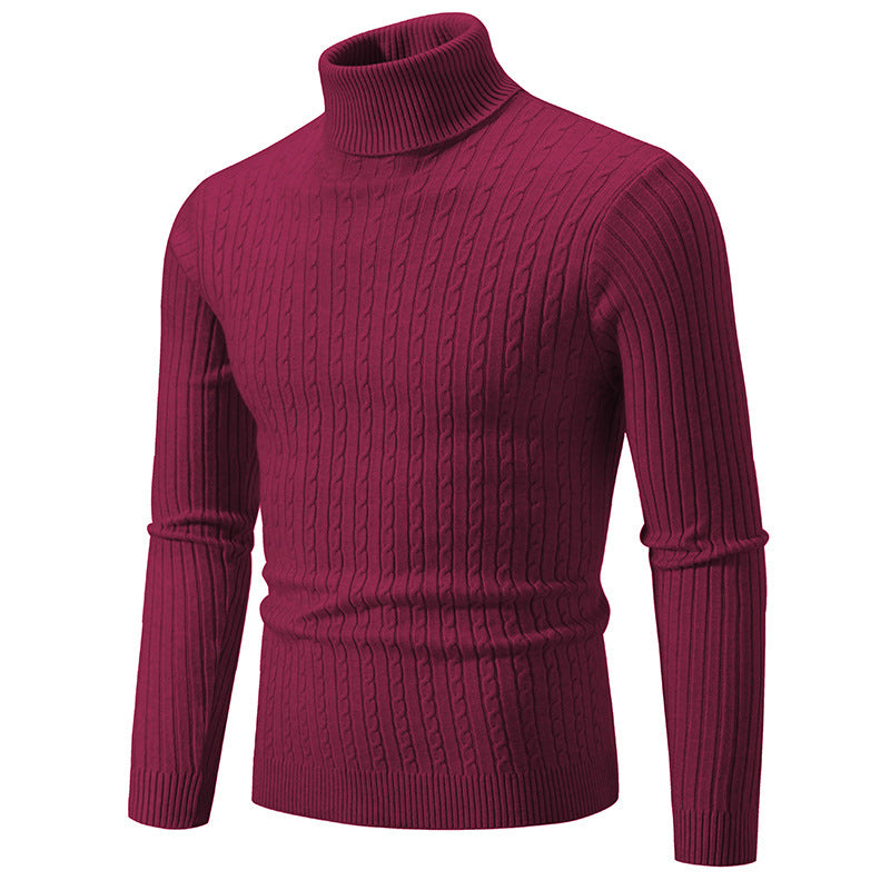 Luca™ | High Collar Casual Sweater