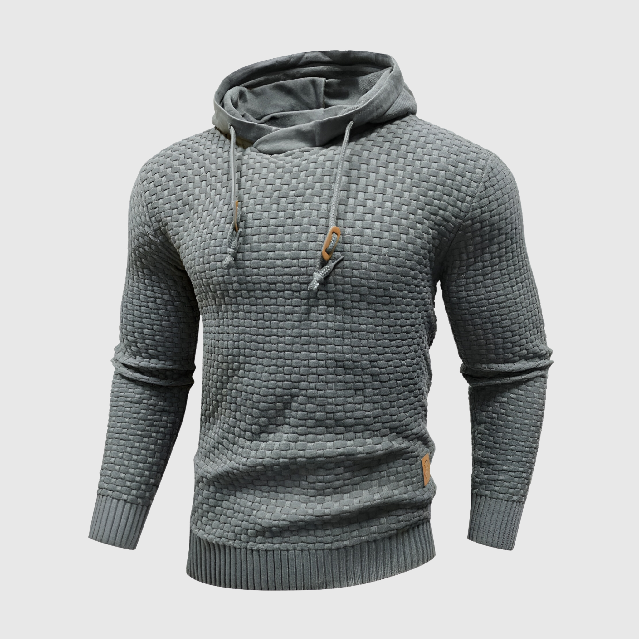 Charlie - Ribbed Casual Hoodie