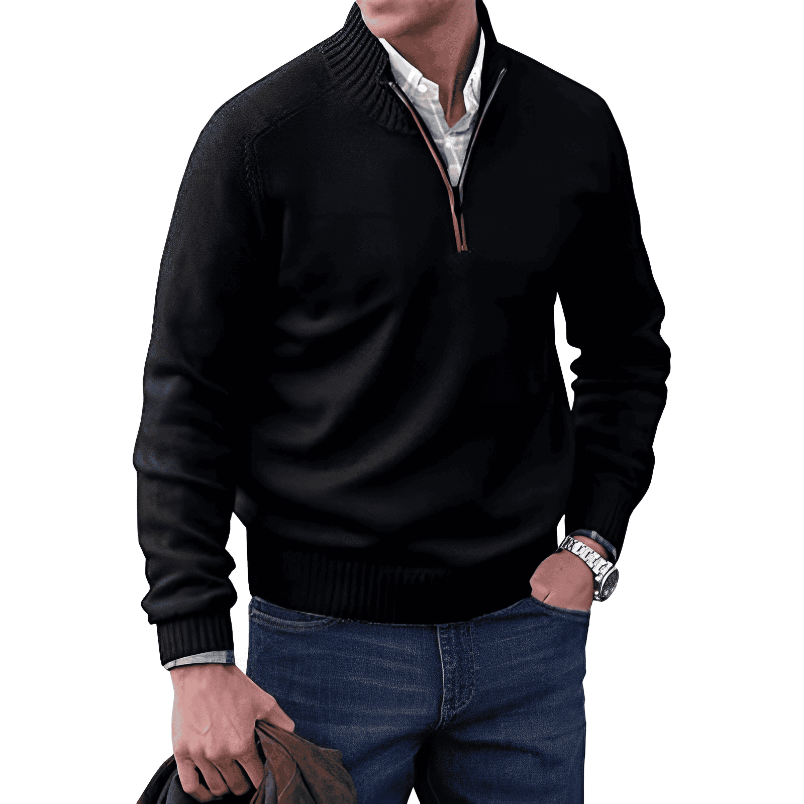 Noah | Quarter-Zip Sweater