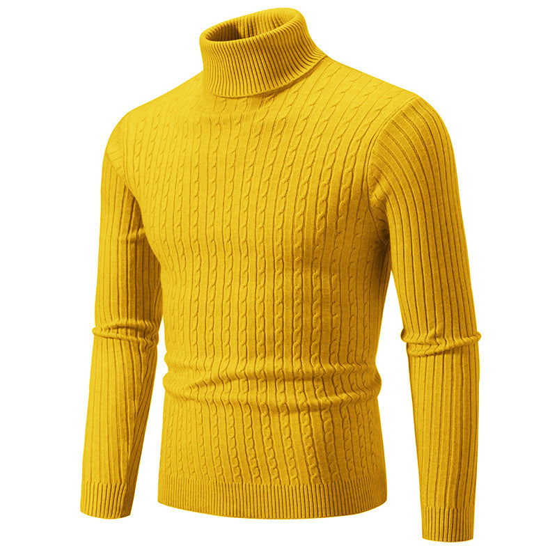 Luca™ | High Collar Casual Sweater