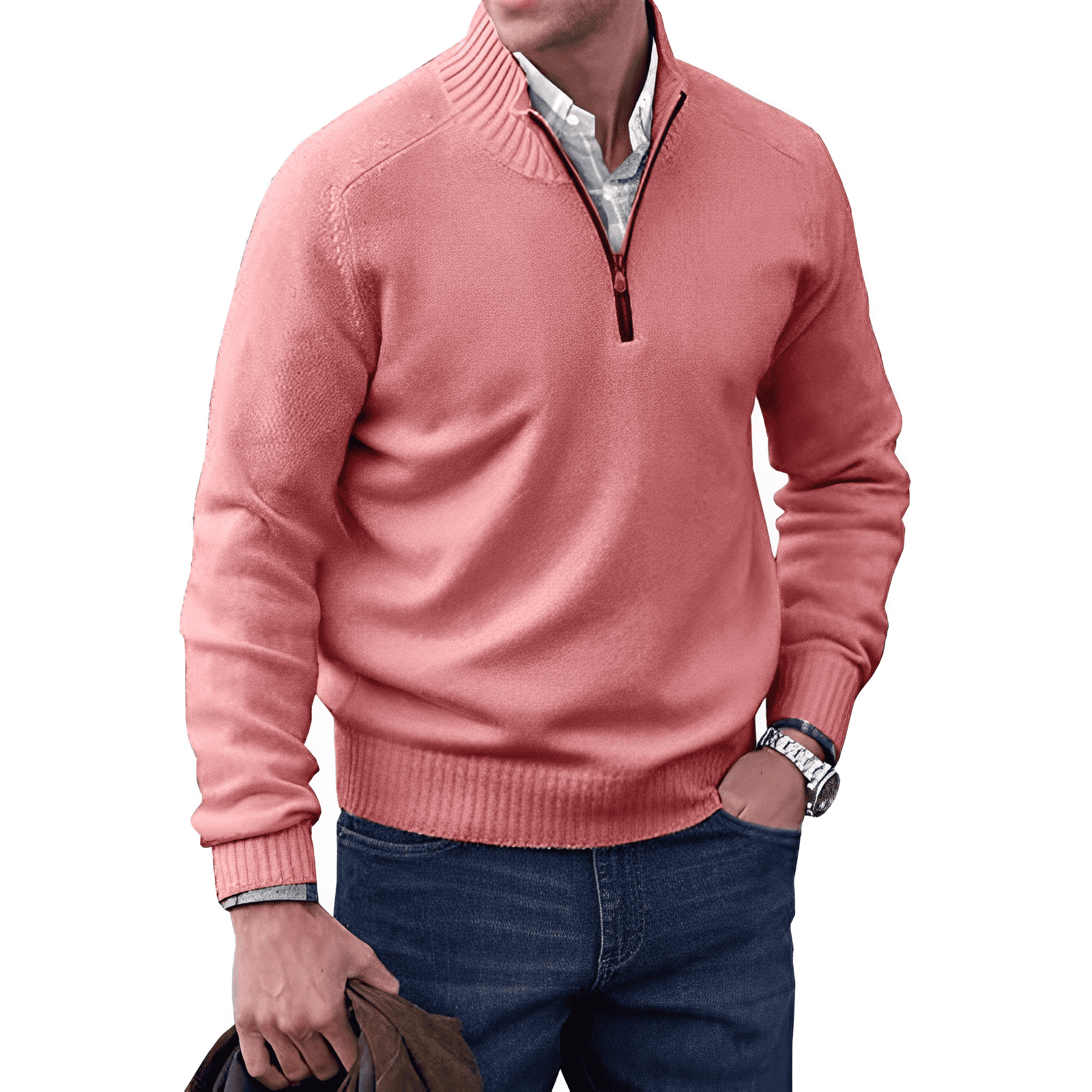 Noah | Quarter-Zip Sweater