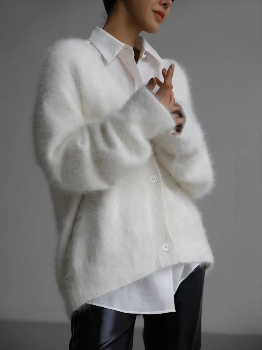 Amber™ | Luxury Plush Cardigan