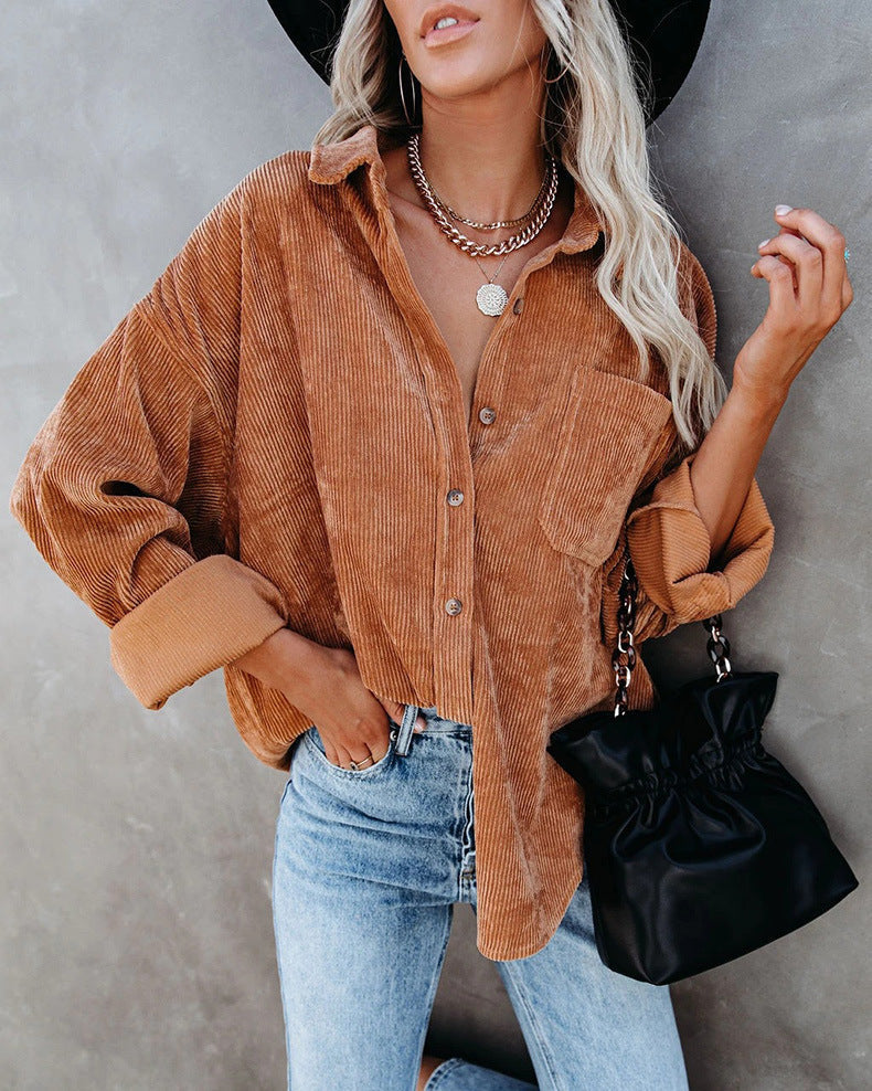 Ellie | Vintage Corduroy Shirt