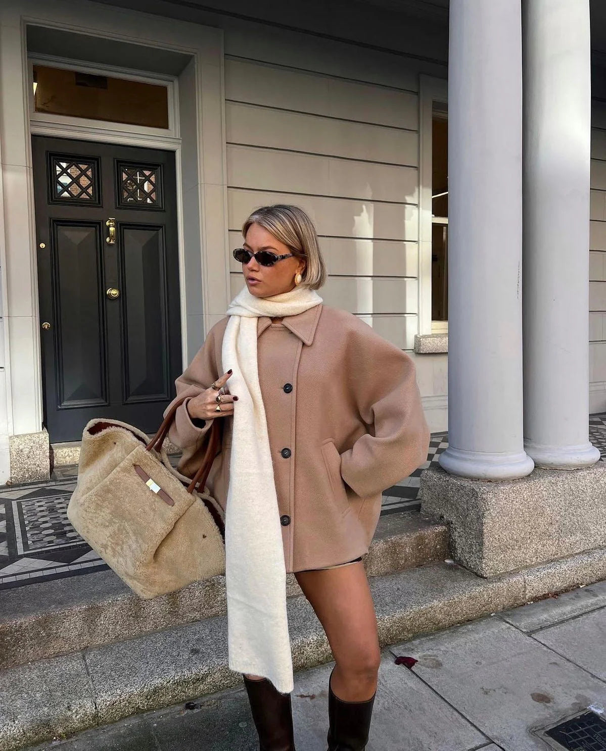 Jasmin | Oversized Wool Coat