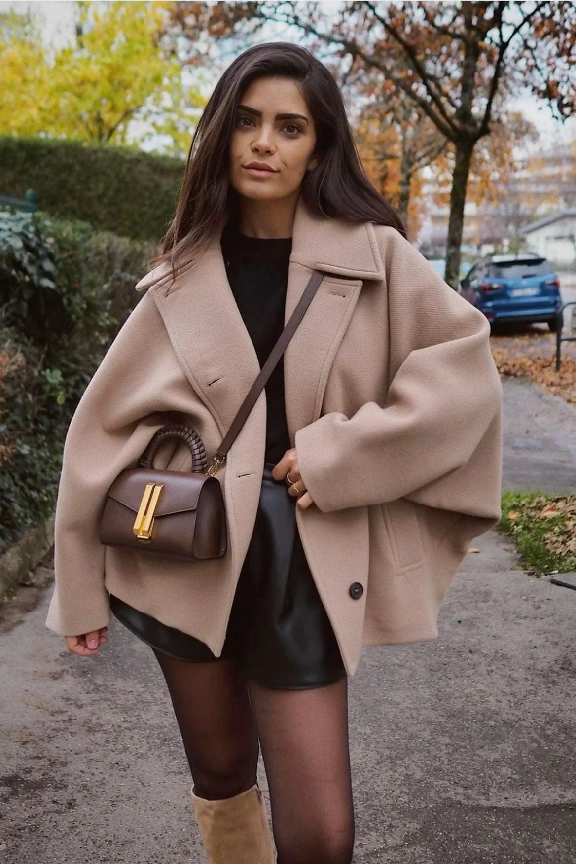 Jasmin | Oversized Wool Coat