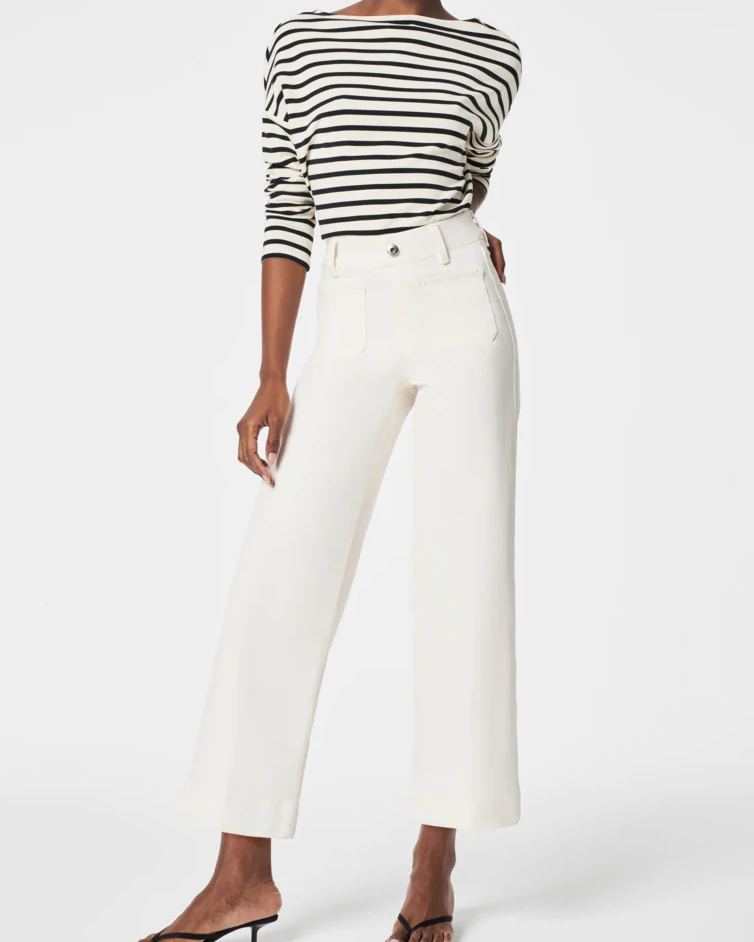 Cara | Cropped Palazzo Jeans