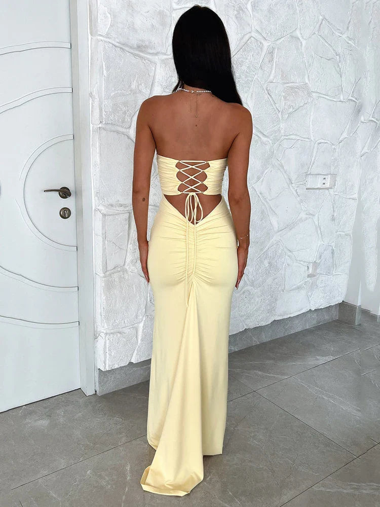 Lana Strapless Maxi Dress