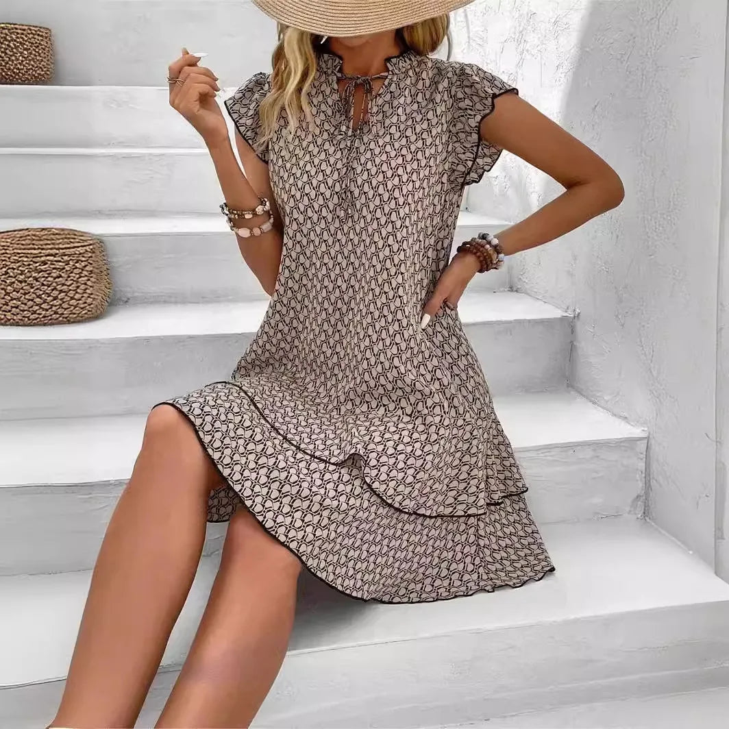 Aisling Bohemian Mini Dress