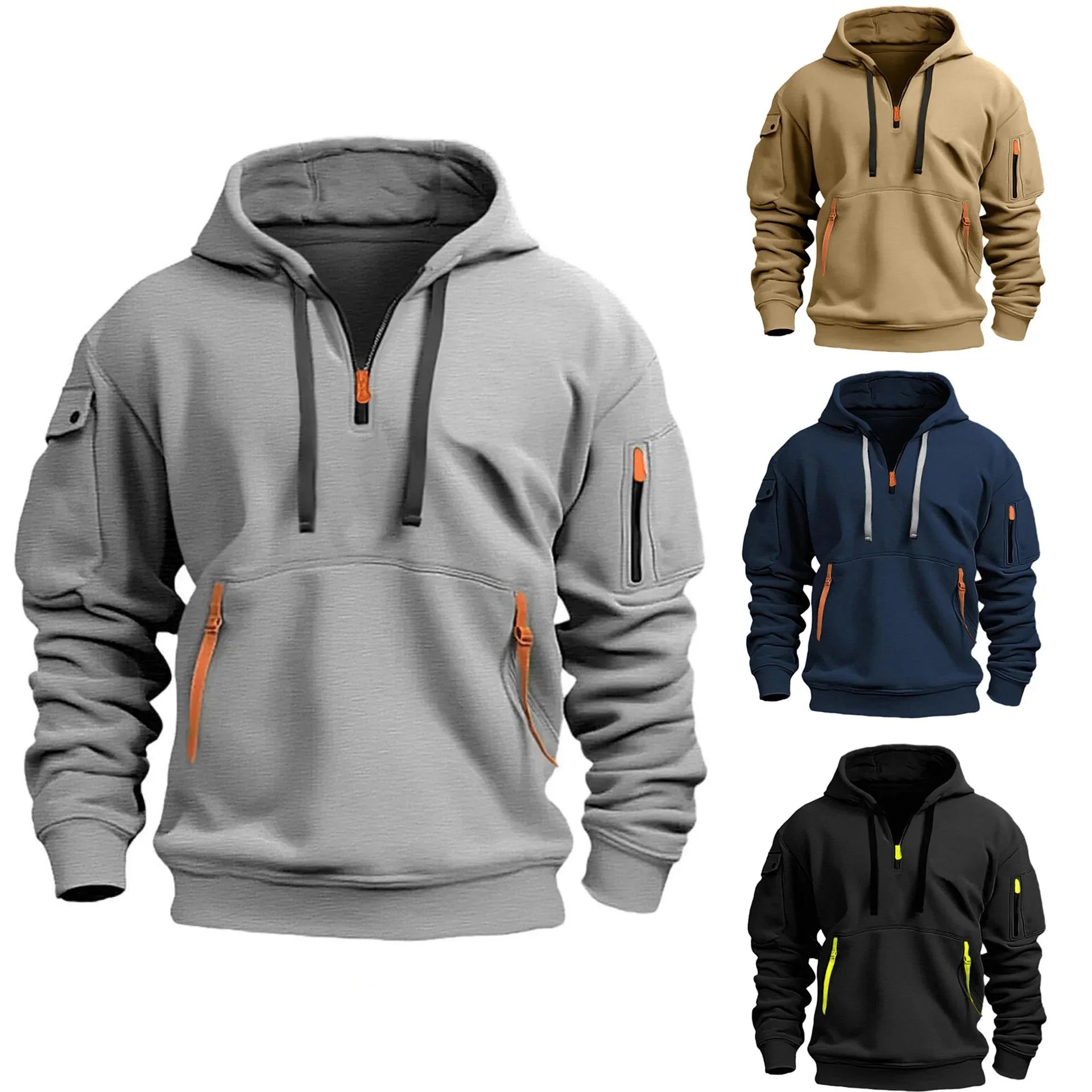 Michael - Men's Warm Hoodie