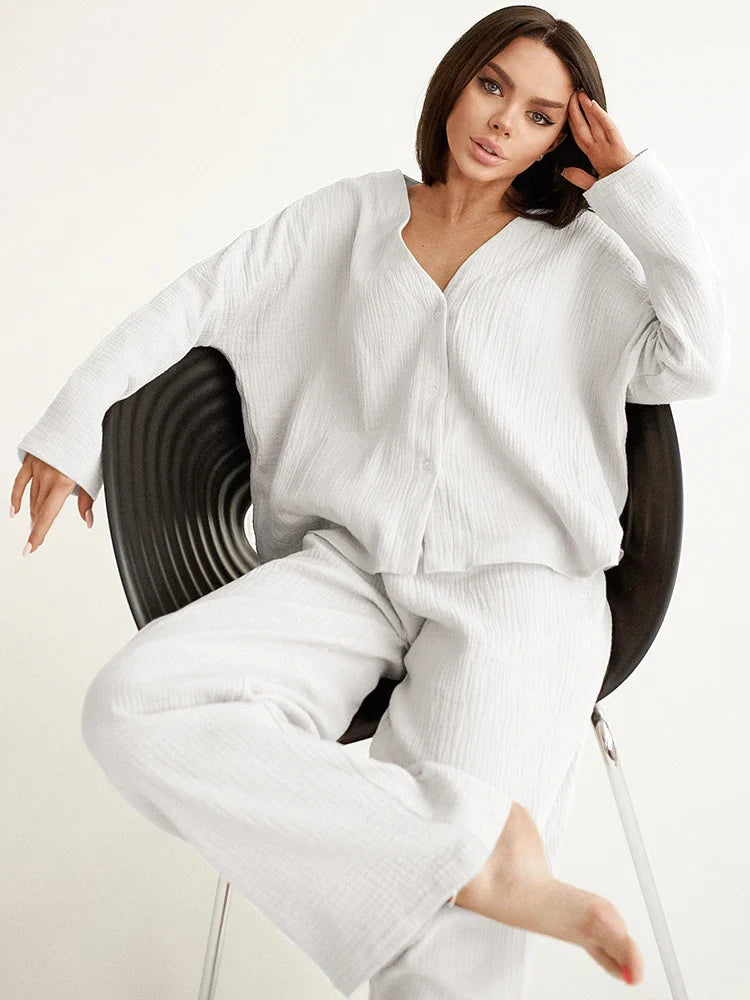 Grace | Cotton Pyjama Set