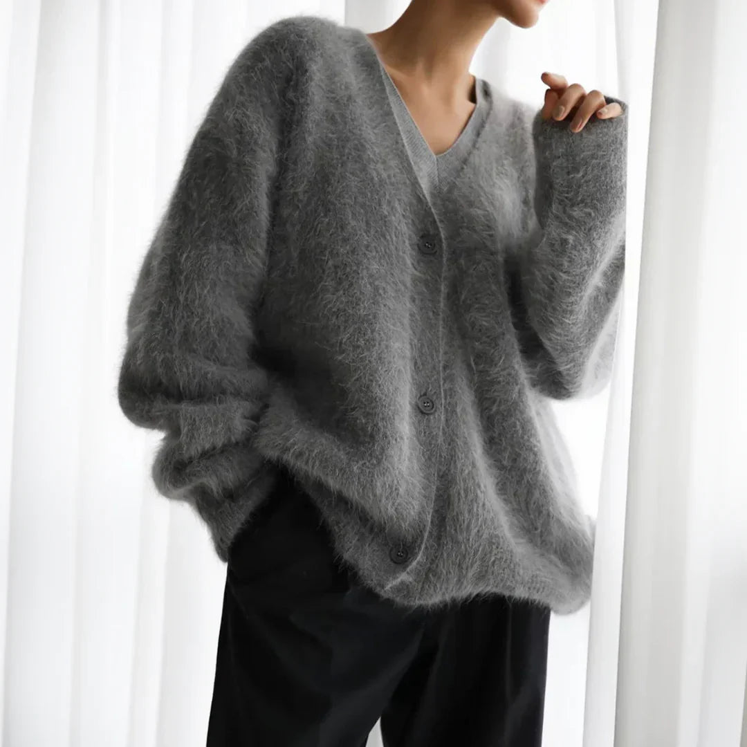 Amber™ | Luxury Plush Cardigan