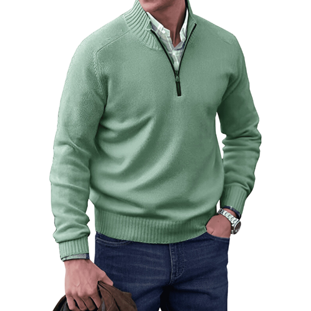 Noah | Quarter-Zip Sweater