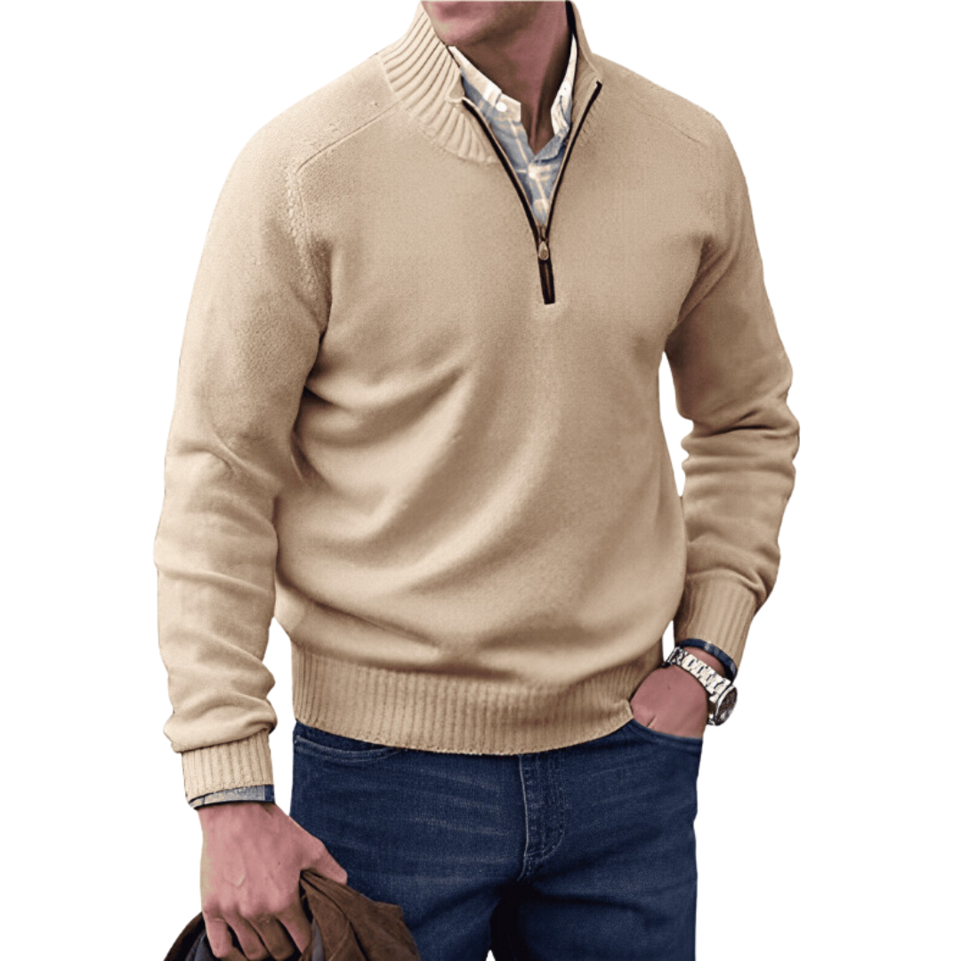 Noah | Quarter-Zip Sweater