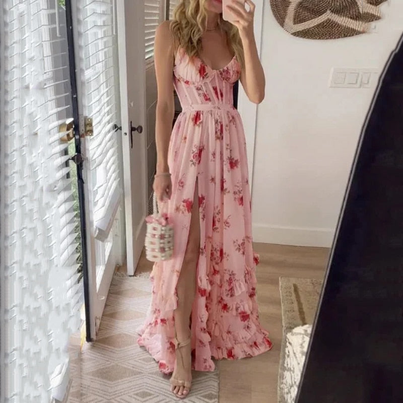 Áine Floral Maxi Dress