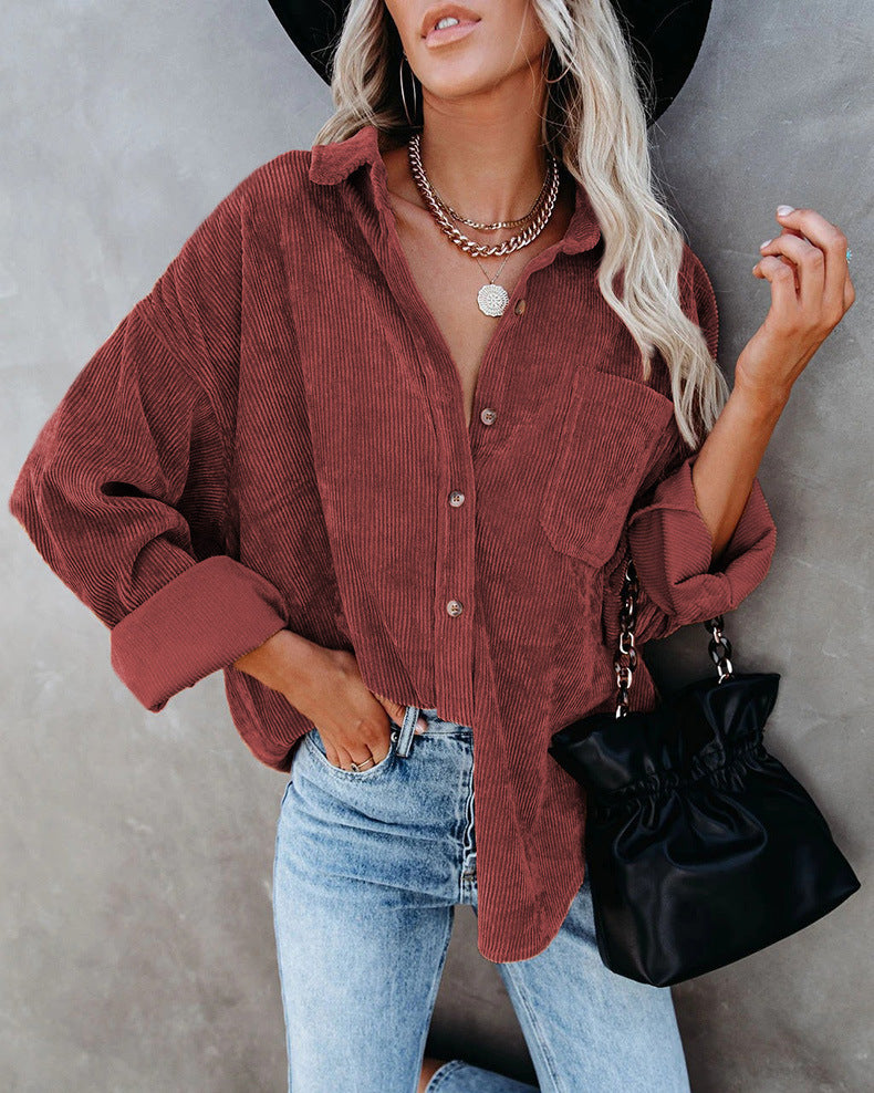 Ellie | Vintage Corduroy Shirt