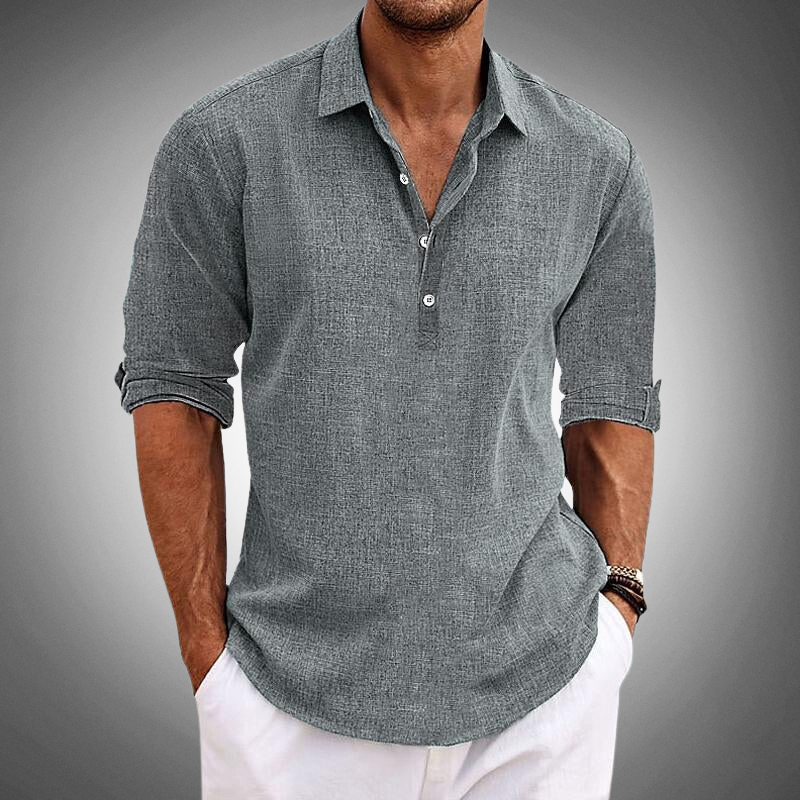 Seán | Classic Linen Shirt