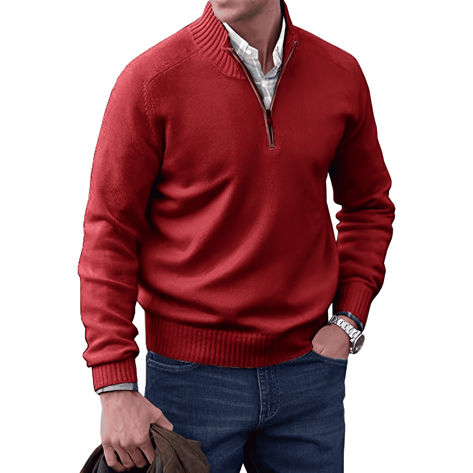 Noah | Quarter-Zip Sweater