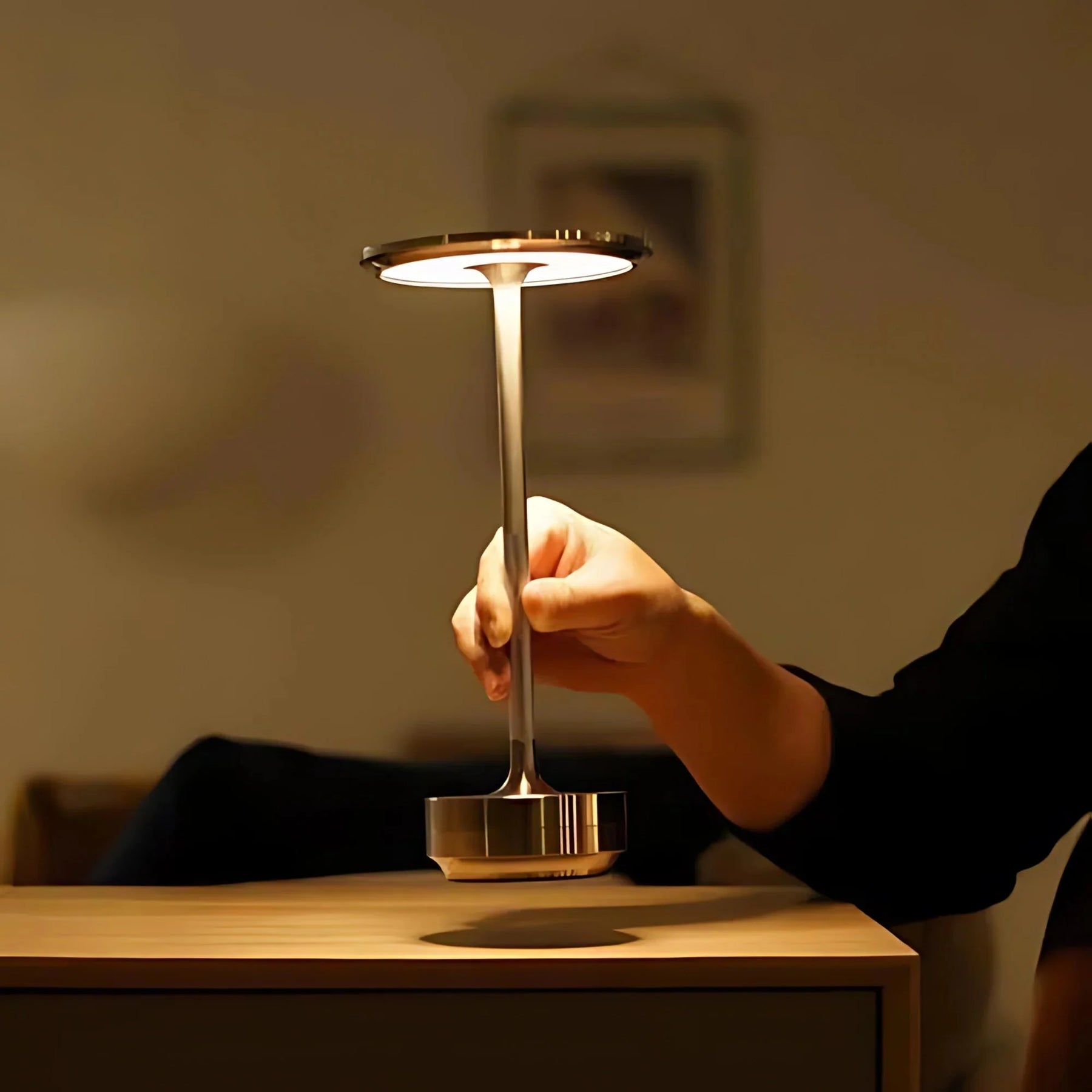 Nordoba Premium Table Lamp - Wireless & Rechargeable