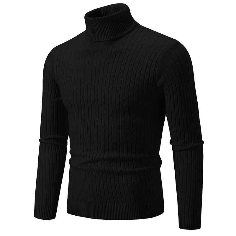 Luca™ | High Collar Casual Sweater