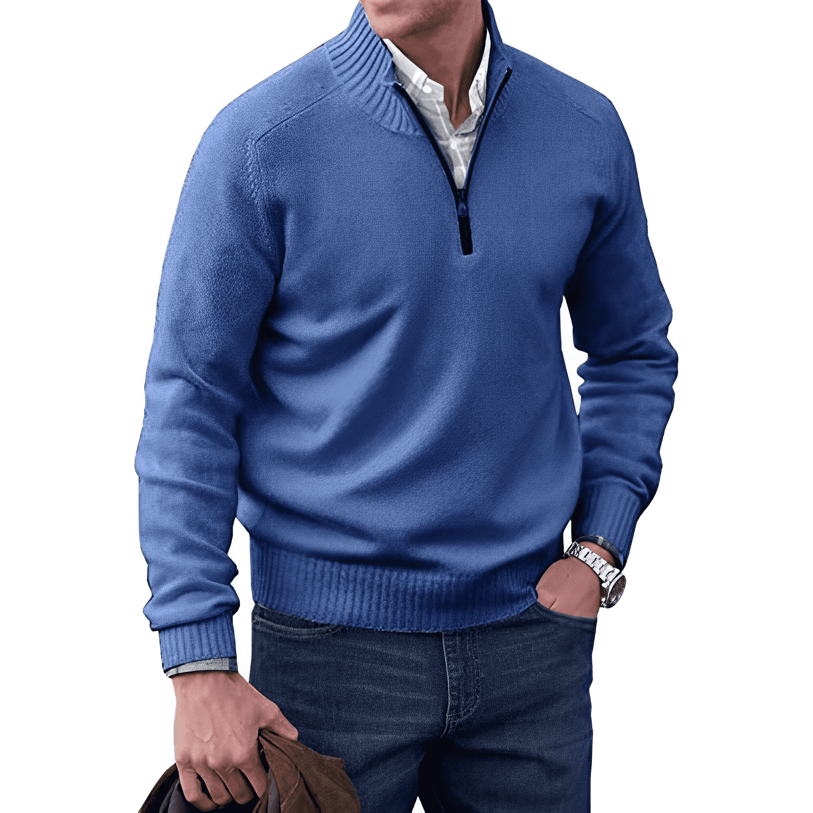 Noah | Quarter-Zip Sweater