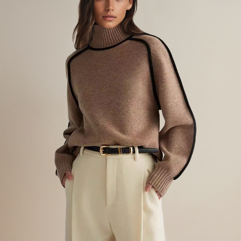 Anna™ Premium Turtleneck Sweater