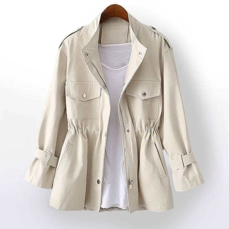 Ava | Women's raincoat in waxed cotton