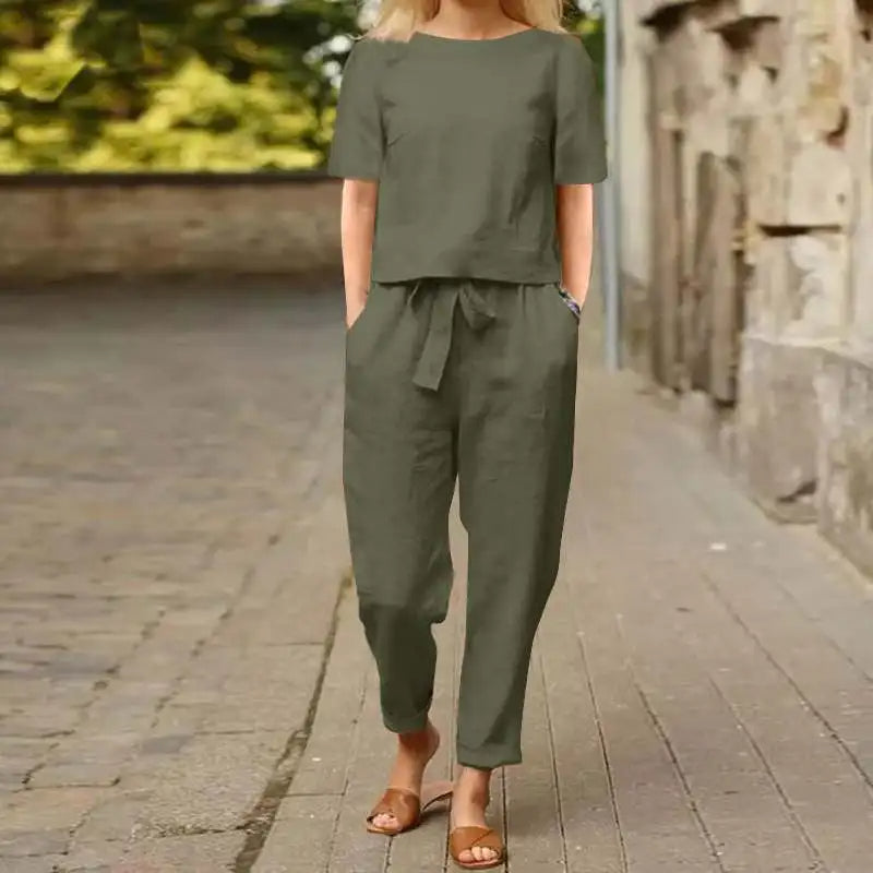 Caoimhe Blouse and Trousers Set