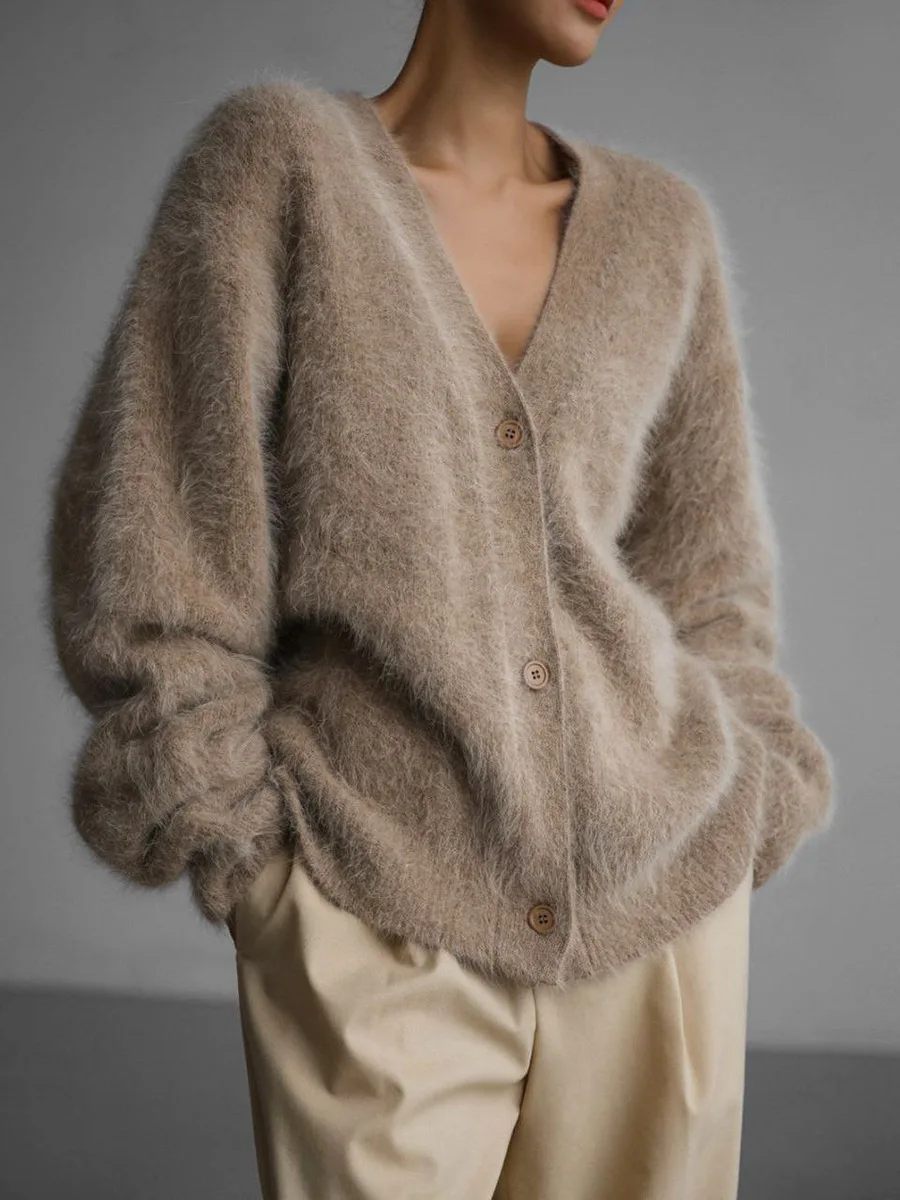 Amber™ | Luxury Plush Cardigan