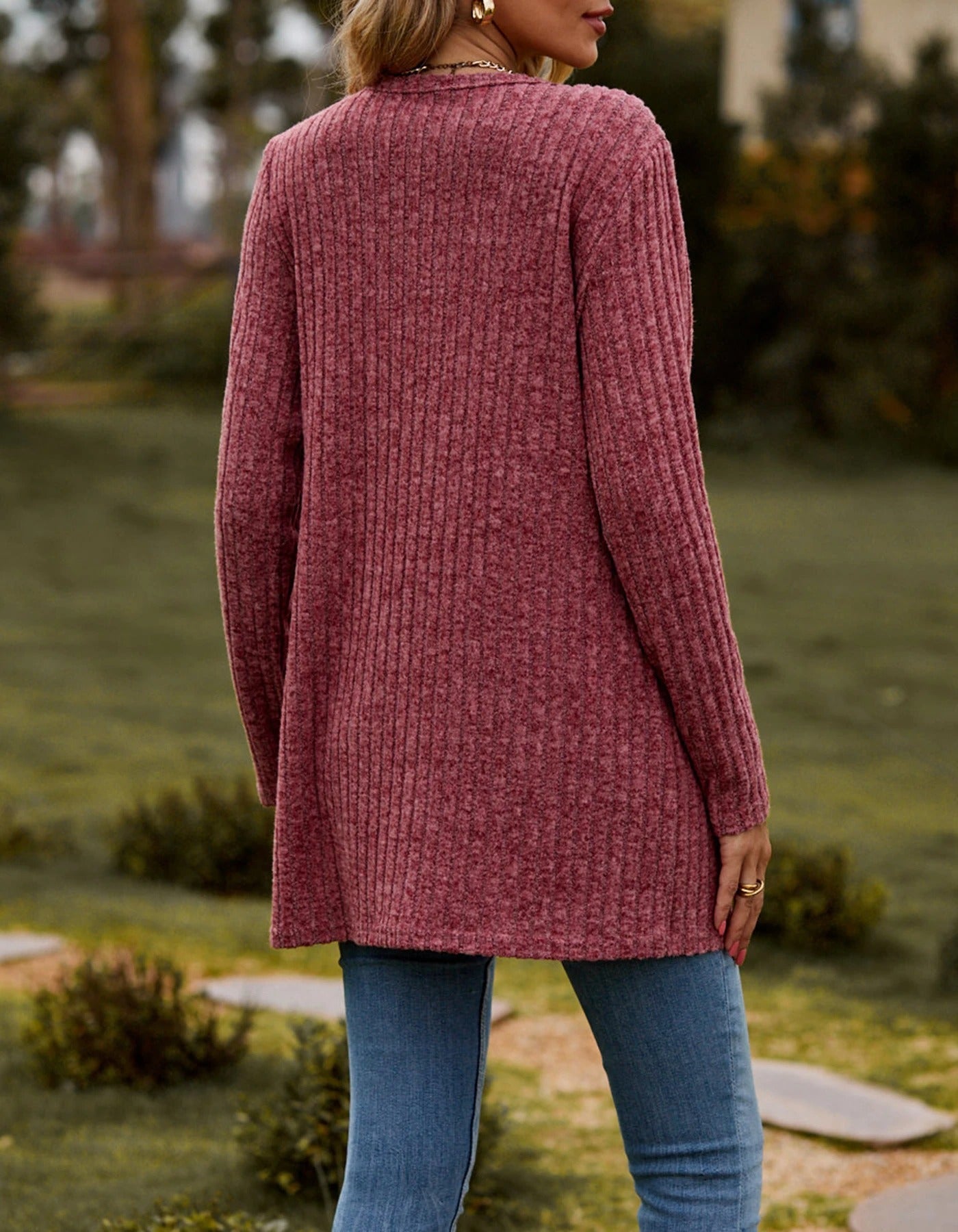 Annie | Ribbed Cosy Cardigan