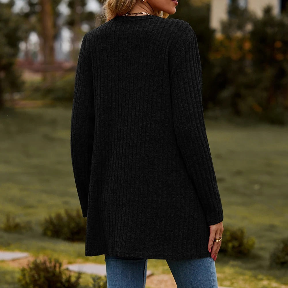 Annie | Ribbed Cosy Cardigan